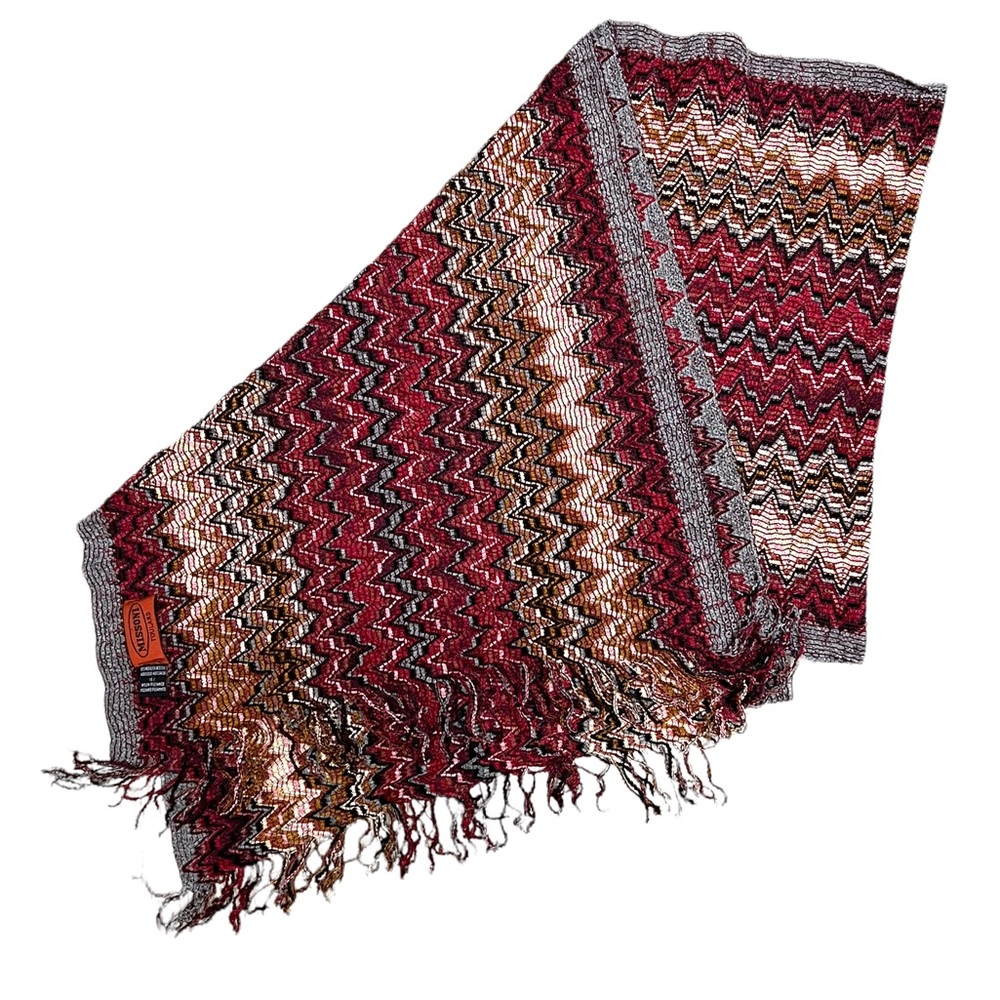 Missoni Zig Zag Fringe Scarf